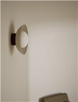 Wooden Ribbed Wall Light