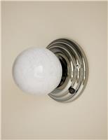 M&S Rechargeable Ribbed Wall Light Chrome