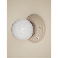 M&S Rechargeable Ribbed Wall Light Taupe