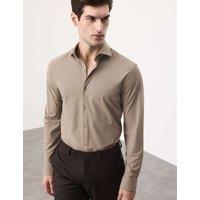 Autograph Slim Fit Stretch Performance Shirt Onyx
