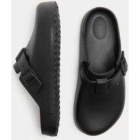 M&S Moulded Mules Black