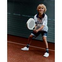 M&S x club de padel Sports Shorts (6-16 Yrs) Blue Mix