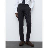 Autograph Tailored Fit Suit Trousers with Wool Navy