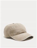 Pure Cotton Washed Baseball Cap
