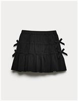 Pure Cotton Tie Bow Skirt (2-16 Yrs)
