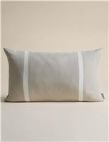 Pure Cotton Double Stripe Bolster Cushion