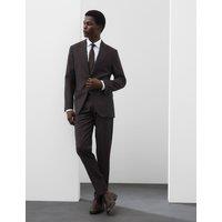 Autograph Tailored Fit Wool Blend Suit Jacket Teak
