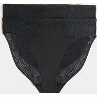 Body by M&S 2 Pack Body Lace High Leg Knickers Black