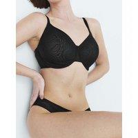 Body by M&S Body Lace Wired Minimiser Bra (C-H) Black