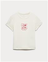 Cotton Rich Seaside Graphic T-Shirt (6-16 Yrs)