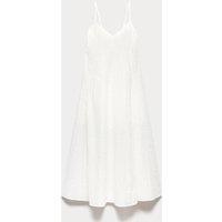 M&S Textured Dobby Maxi Beach Dress Soft White