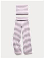 Striped Top & Bottom Outfit (6-16 Yrs)