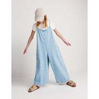 M&S Denim Twill Wide Leg Jumpsuit (6-16 Yrs) Light Denim