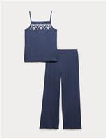 Kids Cotton Rich Shell Pyjamas (6-16 Yrs)