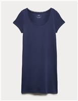 Cotton Rich Lace Trim Dress (6-16 Yrs)