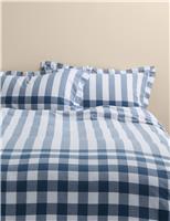 Pure Cotton Striped Gingham Bedding Set