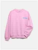 Pure Cotton California Vibes Sweatshirt (6-16 Yrs)