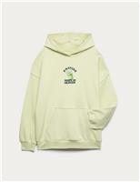 Cotton Rich Matcha Graphic Hoodie (6-16 Yrs)
