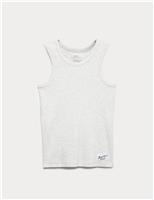 Kids Cotton Rich Pyjama Vest (6-16 Yrs)