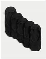 5 Pack Microfibre Low Cut Footsies