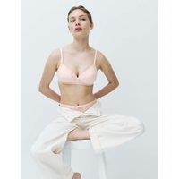 M&S Jasmine Lace Non Wired Full Cup Bra (A-E) Soft Coral