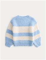 Fluffy Striped Jumper (2-8 Yrs)