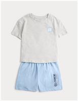 Pure Cotton Car Graphic Pyjamas (12 Mths - 8 Yrs)