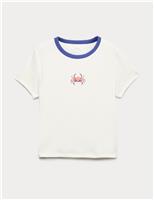 Cotton Rich Crab Graphic T-Shirt (6-16 Yrs)