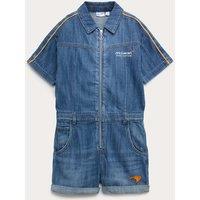 M&S Denim McLaren Boilersuit (6-16 Yrs) Denim