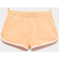 M&S Cotton Rich Runner Shorts (6-16 Yrs) Orange