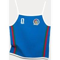 M&S FIFA World Cup Cotton Rich Cami Top (6-16 Yrs) Blue Mix
