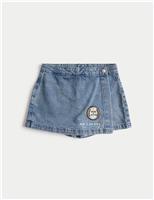 M&S McLaren Denim Skort (6-16 Yrs) Denim