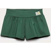 M&S x club de padel Regular Fit Shorts (6-16 Yrs) Bottle Green