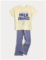 2 Piece Pure Cotton Top & Bottom Outfit (2-10 Yrs)