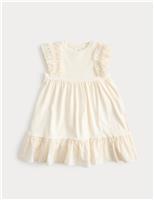Cotton Rich Broderie Dress (2-8 Years)