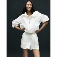M&S Satin Shorts Ivory