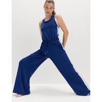 Goodmove Modal Rich Relaxed Jumpsuit Dark Blue