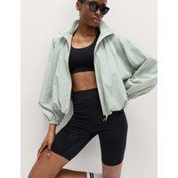 Goodmove Stormwear Funnel Neck Lightweight Jacket Soft Green