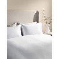 M&S X Kelly Hoppen Silk Blend Bedding Set White