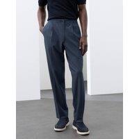 Autograph Tailored Fit Performance Twill Trousers Nightshade