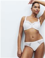 M&S Amelia Lace Wired Full Cup Bra (F-J) Cool Pink