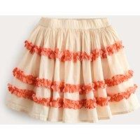 M&S Pure Cotton Ruffle Skirt (2-10 Yrs) Multi