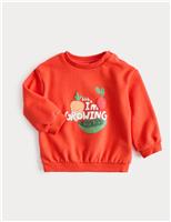 Cotton Rich I Am Growing Sweatshirt (0-5 Years)