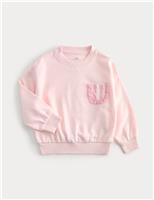 Cotton Rich Pocket Sweatshirt (2-10 Yrs)