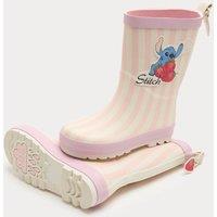 M&S Kids' Lilo & Stitch Wellies (4 Small - 2 Large) Pink Mix