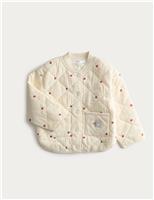 Pure Cotton MiffyApple Quilted Jacket (2-8 Yrs)
