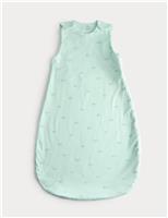 Pure Cotton Dog Print 1.0 Tog Sleeping Bag (0-3 Yrs)