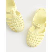 M&S Kids' Plain Matte Jelly Sandals (4 Small - 2 Large) Yellow