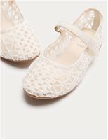 Stitched Mesh Ballet Pumps (4 Small-2 Large)