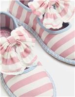 Heritage Stripe Ballet Shoes (4 Small-2 Large)